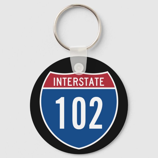 Zwischenstaat 102 schlüsselanhänger (Vorderseite)