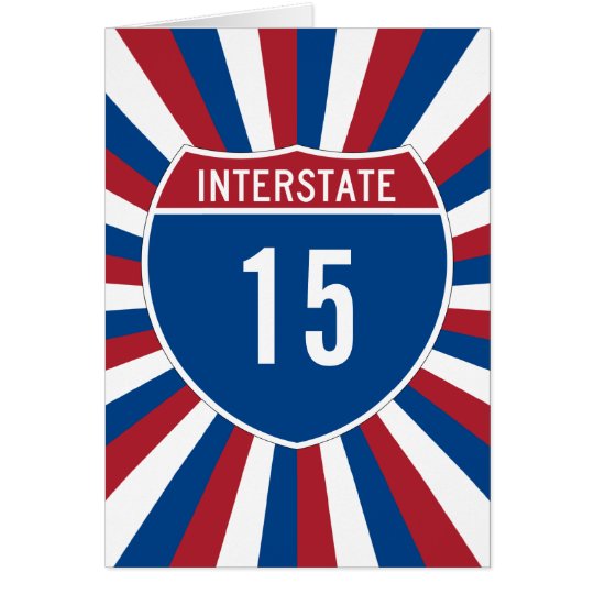 Zwischenstaatliche 15 karte