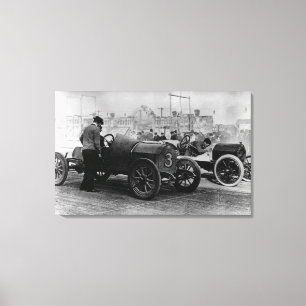 Zwischenstaatliche Leinwanddruck