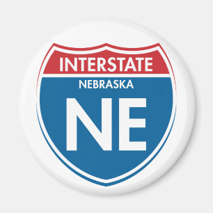 Zwischenstaatliches Nebraska Ne Magnet