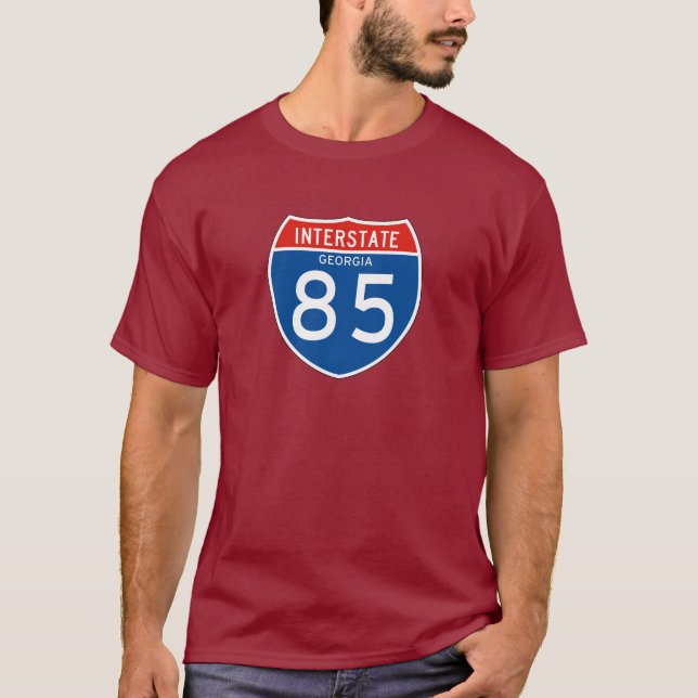 Zwischenstaatliches Zeichen 85 - Georgia T-Shirt (Vorderseite)