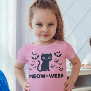 Zwischentauchen: Schwarze Katze und Fledermäuse Ha T-Shirt