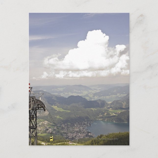 zwoelferhorn, wolfgangsee, salzburg, salzburger postkarte (Vorderseite)