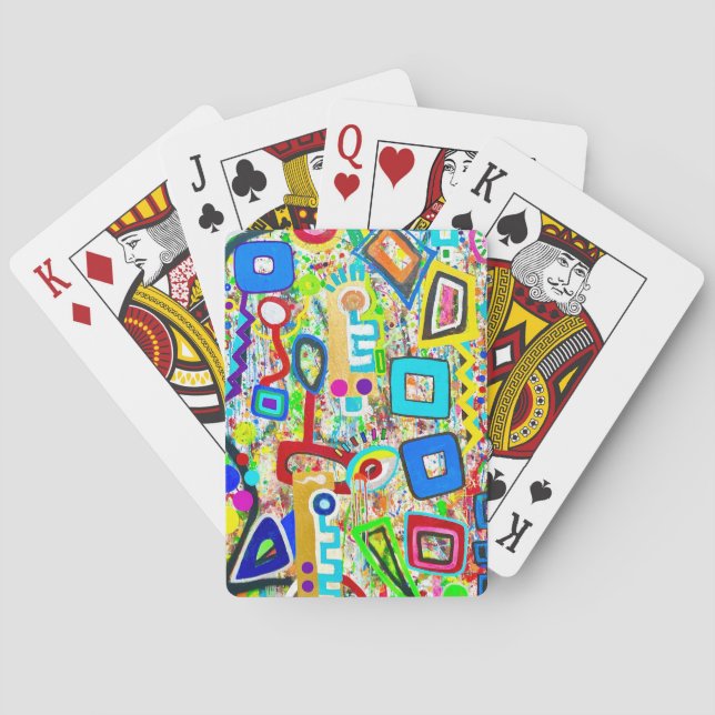 Zwölf 20 Spielkarten (Rückseite)
