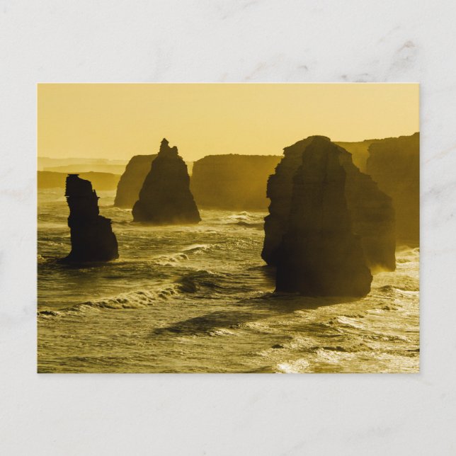 Zwölf Apostel auf der Great Ocean Road Postkarte (Vorderseite)