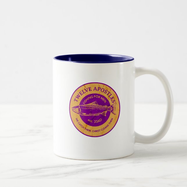 Zwölf Apostel-Tasse Zweifarbige Tasse (Rechts)