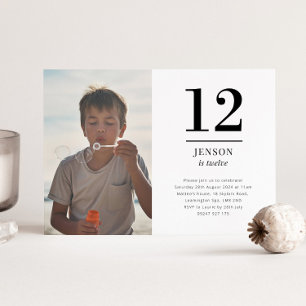 Zwölf Landschaftsfoto-Einladung Einladung