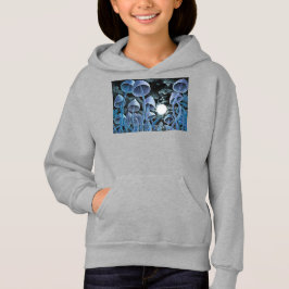 Zwölf magische Pilze auf Vollmond Hoodie