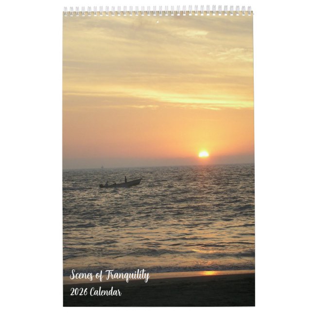 Zwölf Monate am Meer Kalender (Titelbild)