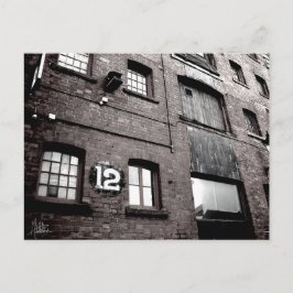 Zwölf [Postkarte] B&W Postkarte