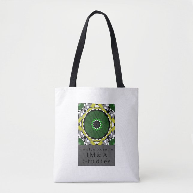 Zwölf Rosette Tasche (Vorderseite)