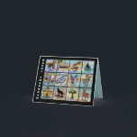 Zwölf Stämme Chanukah Card Feiertagskarte<br><div class="desc">Grafische Illustrationen der zwölf Stämme Israels und Menorah auf der Rückseite. Lassen Sie diesen Urlaub noch besser werden und senden Sie eine Botschaft des Friedens und der Freude.</div>