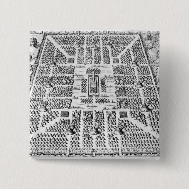 Zwölf Stämme Israel Button (Vorderseite)