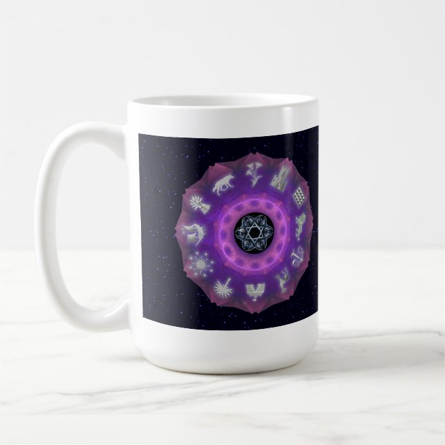 Zwölf Stämme Kaffeetasse (Links)