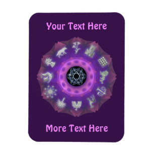 Zwölf Stämme Magnet