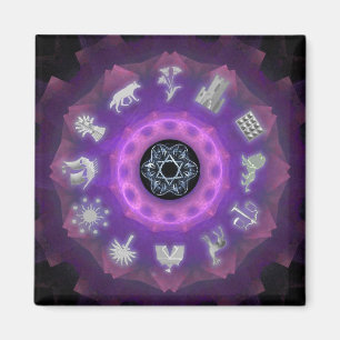 Zwölf Stämme Magnet