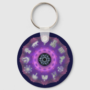 Zwölf Stämme Schlüsselanhänger