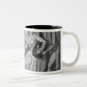 Zwölfte Nacht, 1794 Zweifarbige Tasse