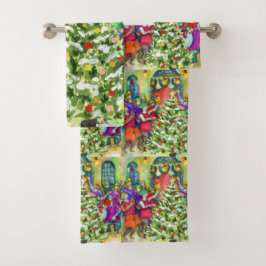 Zwölfte Nacht Badhandtuch Set