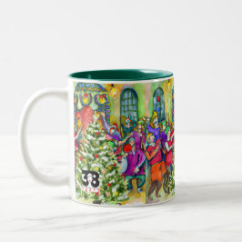 Zwölfte Nacht Zweifarbige Tasse