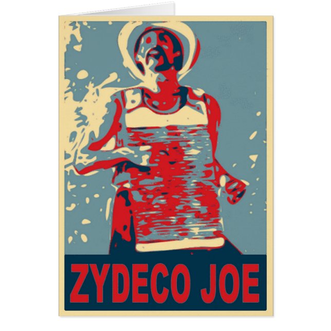 Zydeco Joe en bleu (Devant)