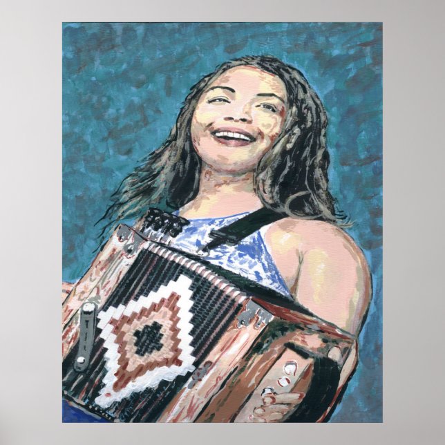 Zydeco Rosie Poster (Vorne)