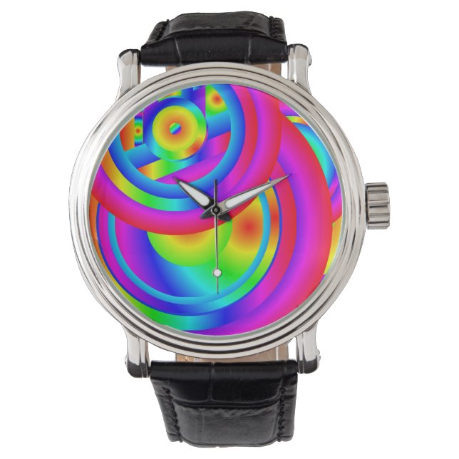 Zyklen der Farbüberwachung Armbanduhr (Vorderseite)