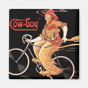 Zyklen Tnomed "der Cowboy-" Fahrrad Magnet