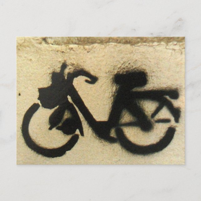 Zyklomoteur Postkarte (Vorderseite)