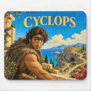 Zyklop, Gothic Fantasy Monster Mousepad