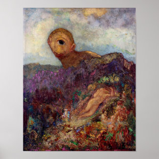 Zyklop | Odilon Redon | Poster