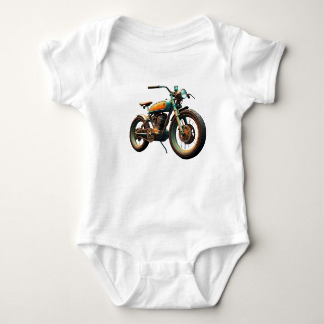 Zyklus aufkreuzen baby strampler (Vorderseite)