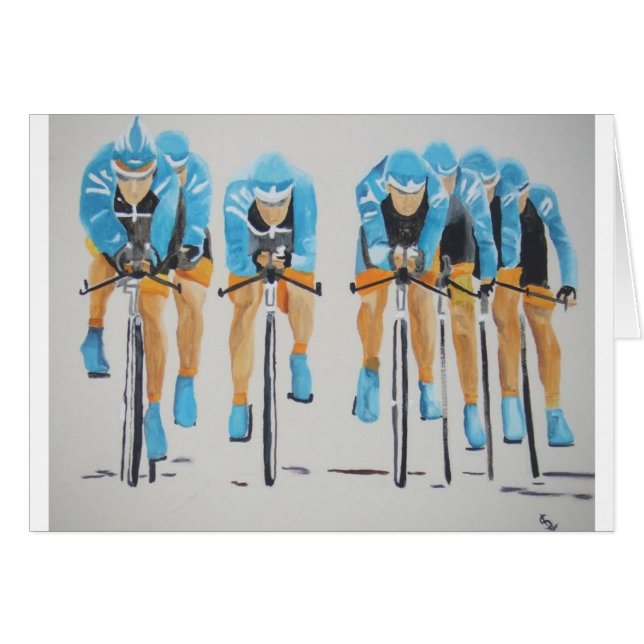 Zyklusrennen (Vorderseite (Horizontal))