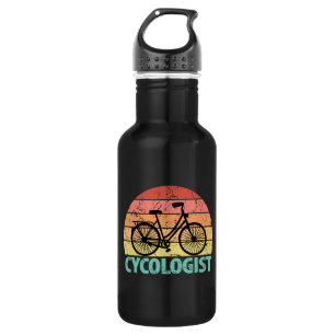 Zykologe Funny Cycling Edelstahlflasche