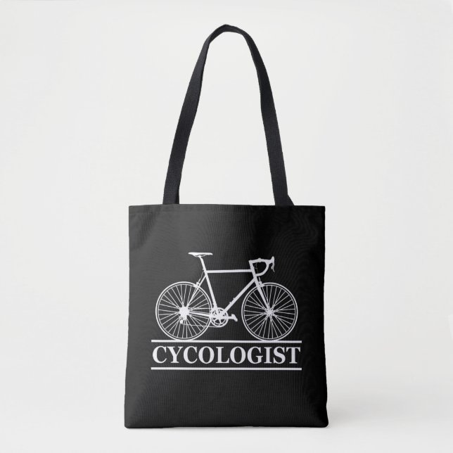 Zykologe Funny Cycling für Radfahrer und Biker Tasche (Vorderseite)