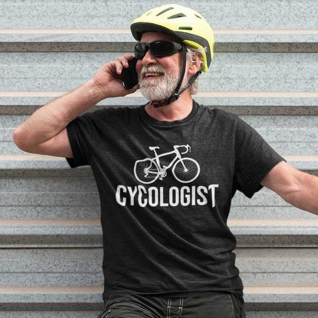 Zykologe Radfahrer für Fahrradliebhaber T-Shirt (Von Creator hochgeladen)