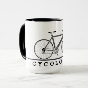Zykologistext mit grauer Tasse