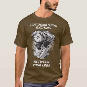 Zylinder Block Motor Quote Closing Driver Motorc T-Shirt