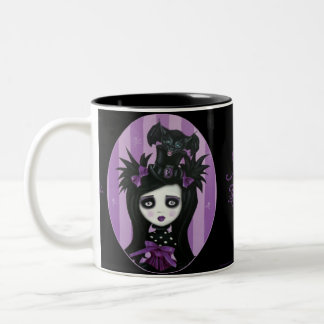Zylinder Delphinia Zweifarbige Tasse