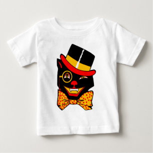 Zylinder-Katze Baby T-shirt