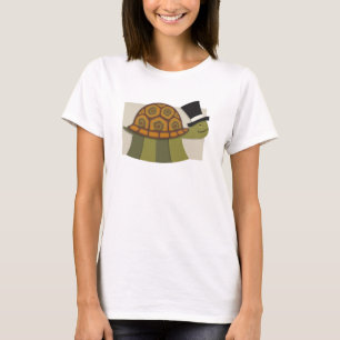 Zylinder-Schildkröte T-Shirt