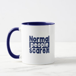 Zynische Tasse von Zitaten - Normalbürger kümmern