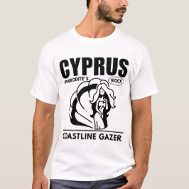Zypern: Aphrodites Felsenküsten-Betrachter T-Shirt
