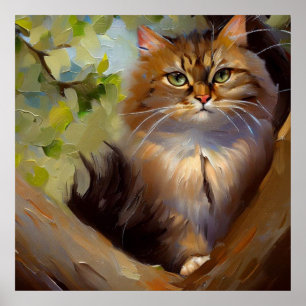 Zypern Cat Poster