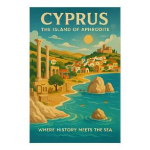 ZYPERN — Die Insel der Aphrodite Poster
