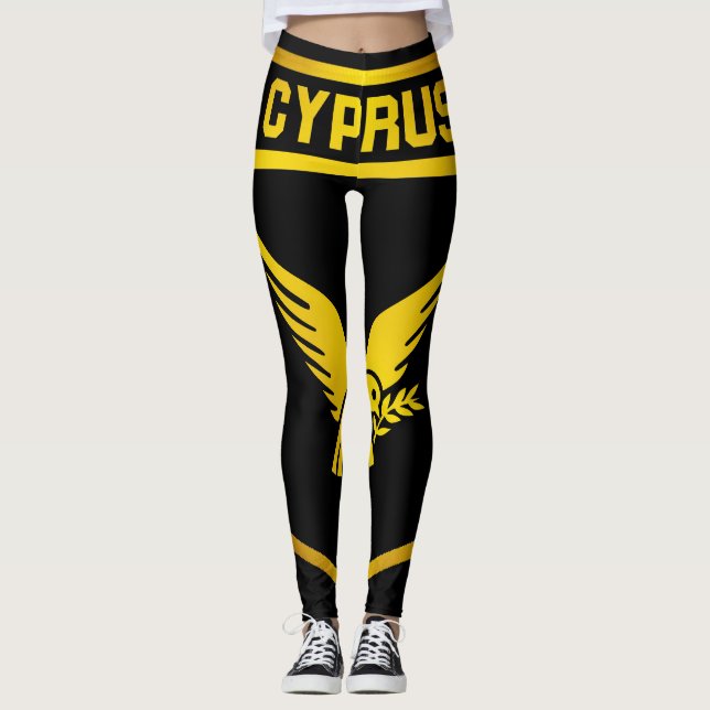 Zypern-Emblem Leggings (Vorderseite)