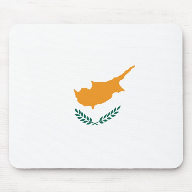 Zypern Flag Mousepad (Vorne)