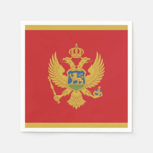Zypern Flag Napkins Serviette (Vorderseite)