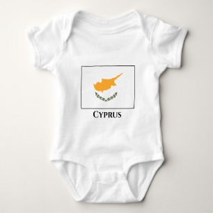 Zypern-Flagge Baby Strampler