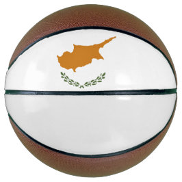 Zypern-Flagge Basketball